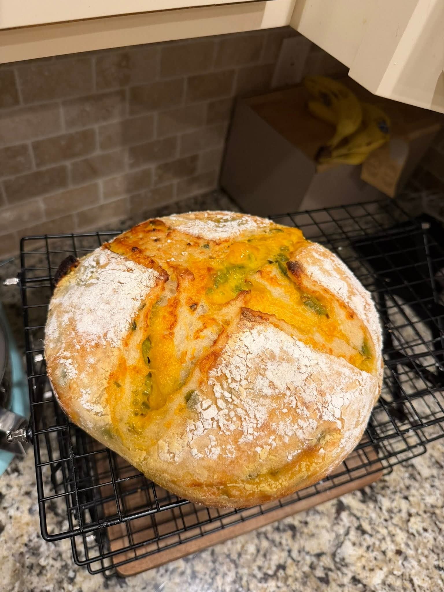Jalapeño Cheddar Sourdough
