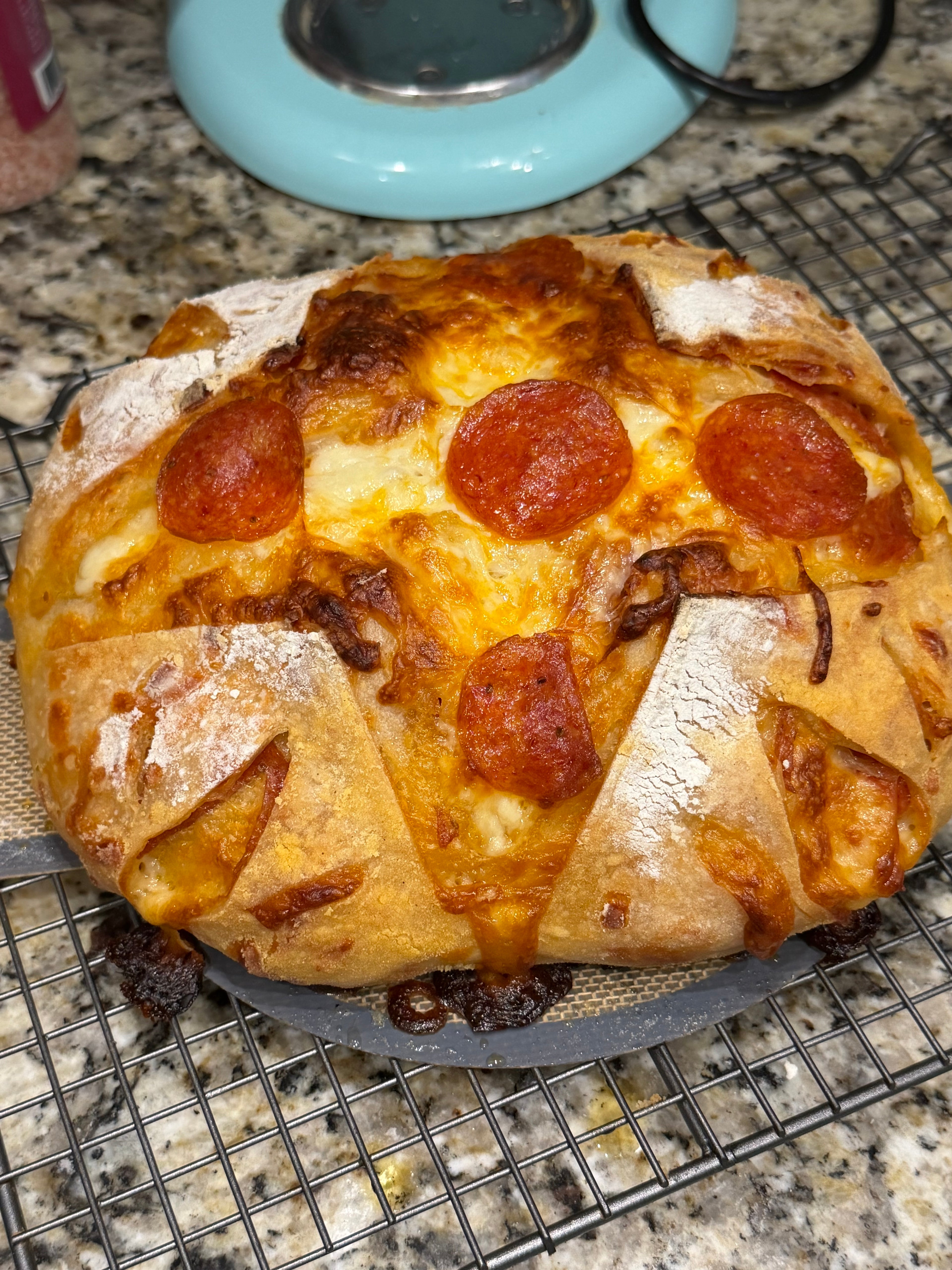 Pepperoni Pizza Sourdough